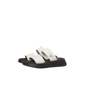 Γυναικείες Παντόφλες Calvin Klein Sandal Slide Double Strap Silver Birch Black YW0YW01694-CJH Γυναικείες Παντόφλες Calvin Klein Sandal Slide Double Strap Silver Birch Black YW0YW01694-CJH