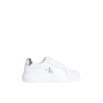 Ανδρικά Sneakers Calvin Klein Chunky Cupsole Lth Bright White Silver YW0YW01876-02R Ανδρικά Sneakers Calvin Klein Chunky Cupsole Lth Bright White Silver YW0YW01876-02R