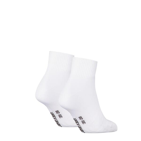 Ανδρικές Κάλτσες Calvin Klein Quarter 2p Monogram White 701228805-002