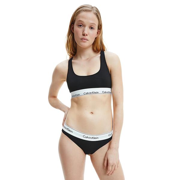 Γυναικείο Μπουστάκι Calvin Klein Unlined Bralette Black 0000F3785E-001