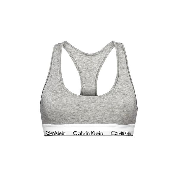 Γυναικείο Μπουστάκι Calvin Klein Unlined Bralette Grey Heather 0000F3785E-020