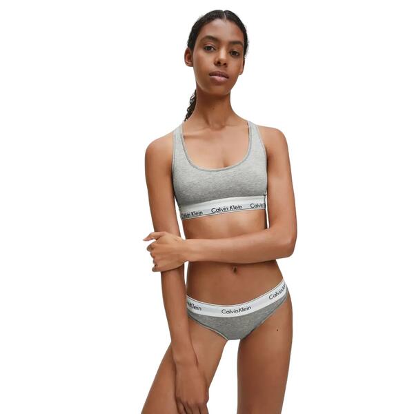 Γυναικείο Εσώρουχο Calvin Klein Bikini Grey Heather 0000F3787E-020