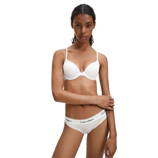 Γυναικείο Εσώρουχο Calvin Klein Bikini White 0000F3787E-100