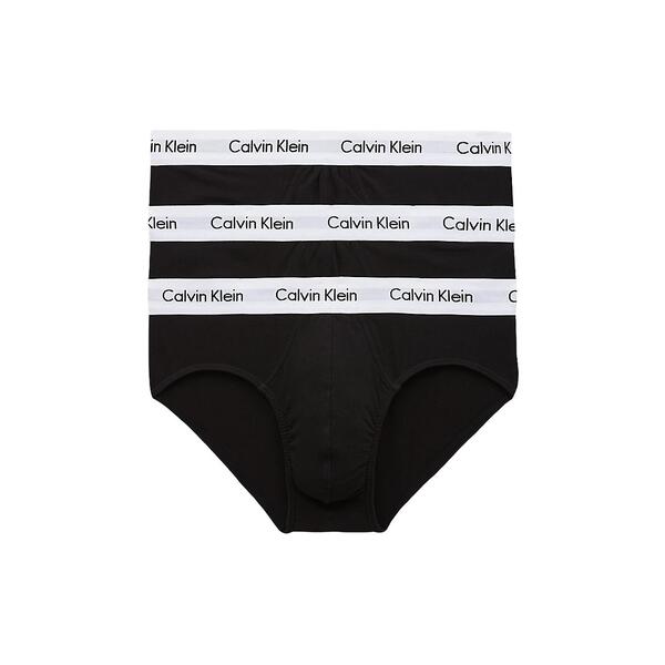 Ανδρικό Εσώρουχο Calvin Klein Hip Brief 3pk Black 0000U2661G-001