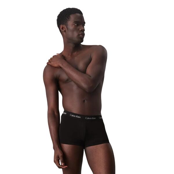 Ανδρικό Εσώρουχο Calvin Klein Low Rise Trunk 3pk Black W Black Wb 0000U2664G-XWB