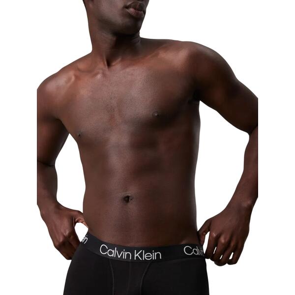 Ανδρικά Εσώρουχα Calvin Klein Trunk 3p Black 000NB2970A-7V1