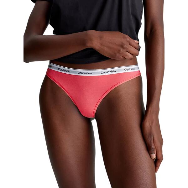 Γυναικείο Εσώρουχο Calvin Klein Thong 3pk Azalea White Grey Heather 000QD5209E-NP4