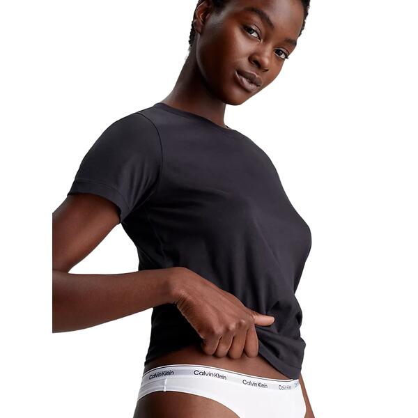 Γυναικείο Εσώρουχο Calvin Klein Thong 3pk Azalea White Grey Heather 000QD5209E-NP4