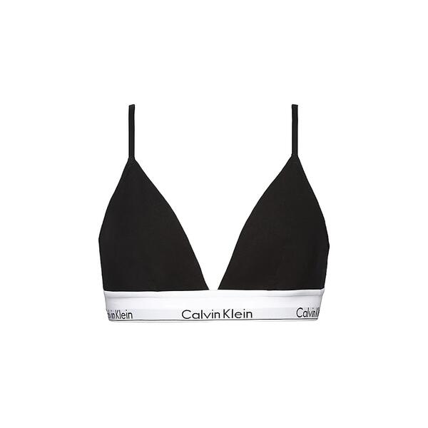Γυναικείο Σουτιέν Calvin Klein Triangle Unlined Black 000QF1061E-001
