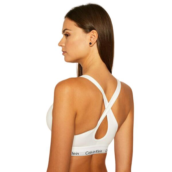 Γυναικείο Μπουστάκι Calvin Klein Lift Bralette White 000QF1654E-100