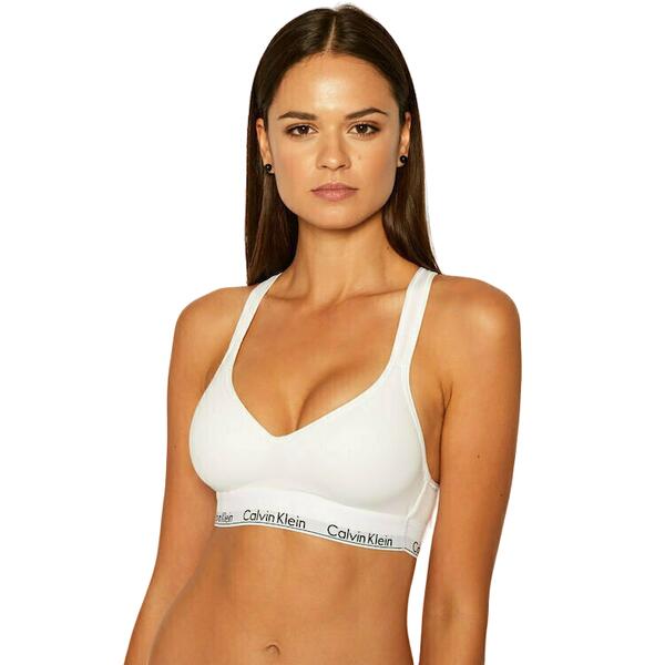 Γυναικείο Μπουστάκι Calvin Klein Lift Bralette White 000QF1654E-100