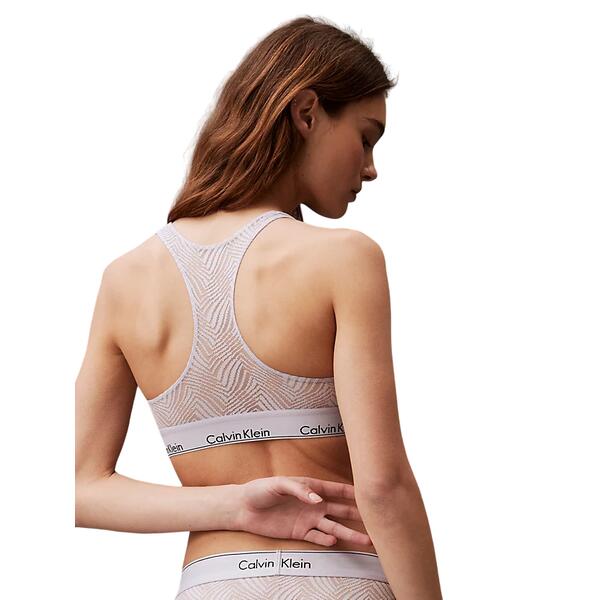 Γυναικείο Μπουστάκι Calvin Klein Unlined Brallete Lavender Blue 000QF7708E-LL0