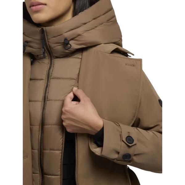 Γυναικείο Μπουφάν Khujo Elena Cookie Beige ELENA-146