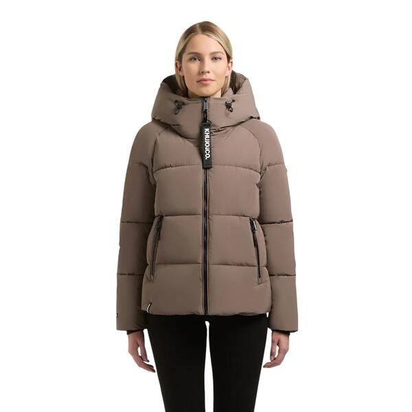 Γυναικείο Μπουφάν Khujo Taupe Brown ONO2-574