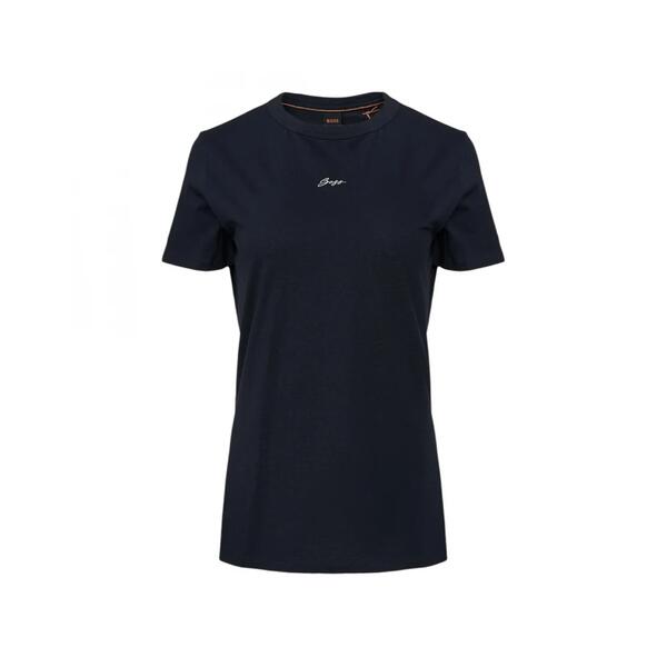 Γυναικείο T-shirt Boss C Elogo 5 s Black 50547547-001