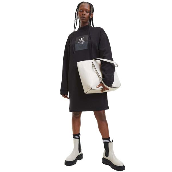 Γυναικεία Τσάντα Ώμου Calvin Klein Sculpted Shopper29 Spec Eggshell K60K610069-ACF