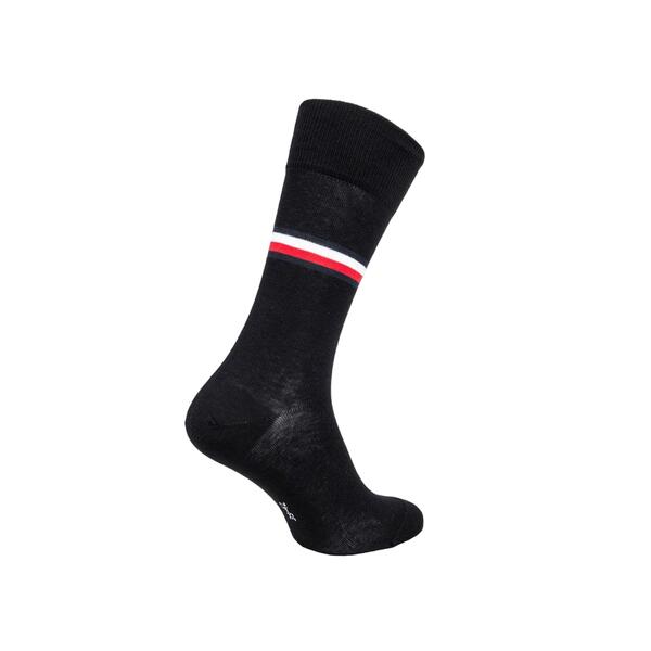 Ανδρικές Κάλτσες Tommy Hilfiger Men Sock 2p Iconic Stripe Black 100001492-001