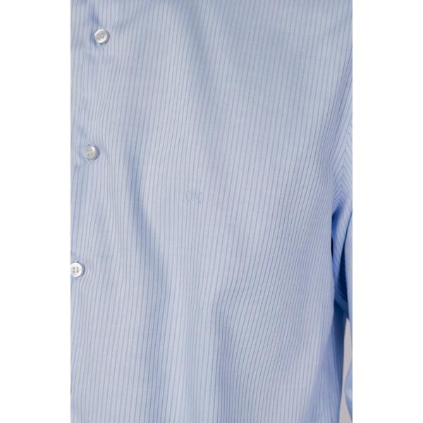 Ανδρικό Πουκάμισο Calvin Klein Stretch Collar Stripe Slim Light Blue K10K110549-0GY