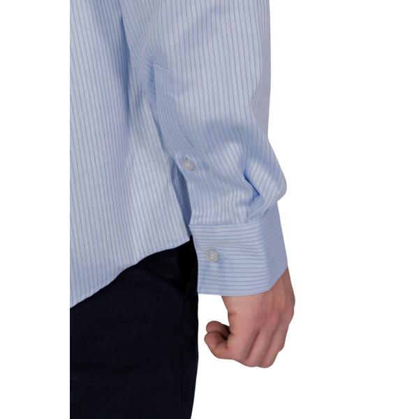 Ανδρικό Πουκάμισο Calvin Klein Stretch Collar Stripe Slim Light Blue K10K110549-0GY