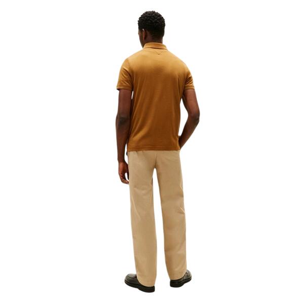 Ανδρικό Polo Tommy Hilfiger Hidden Placket Detail Reg Polo Highland Khaki MW0MW41611-GWP