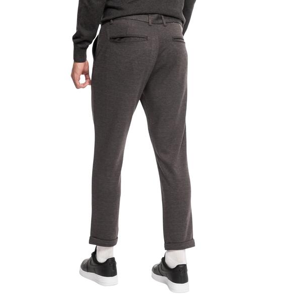 Ανδρικό Παντελόνι Tom Tailor 2nd 008 Cropped Slim Jer Anthra Melange Pique 1020453-24716