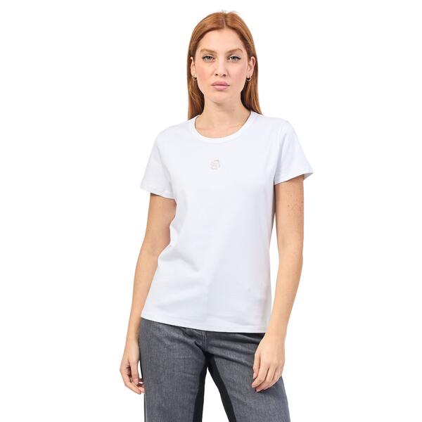 Γυναικείο T-shirt Boss Εventsa Ηc White 50528826-100