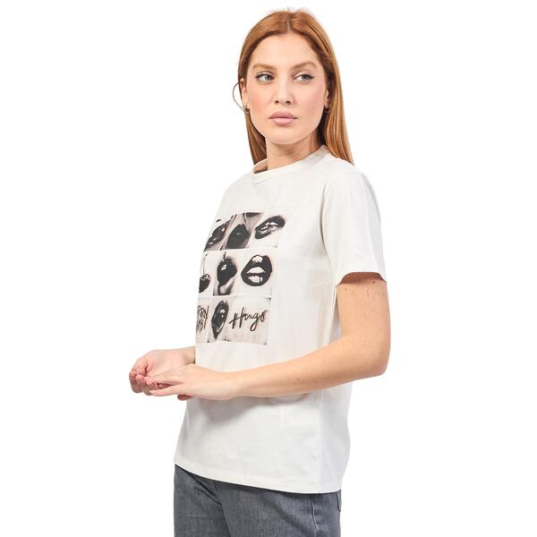 Γυναικείο T-shirt Hugo White 50524090-102