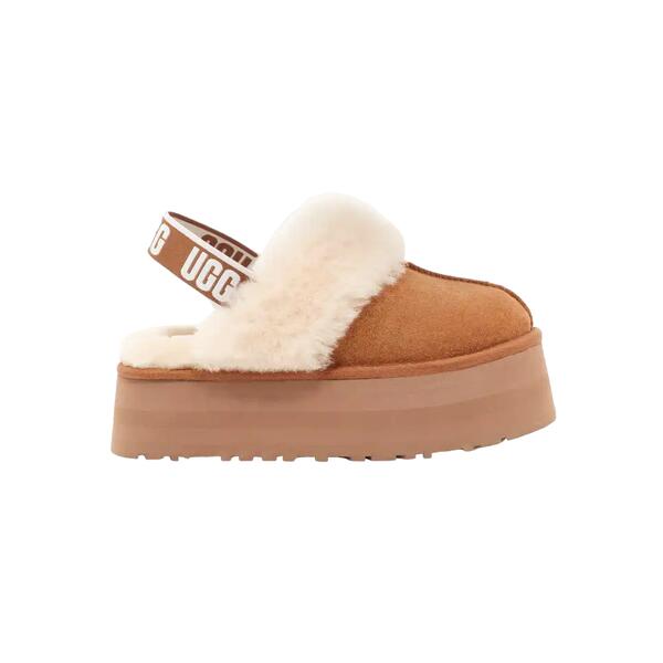 Γυναικείες Παντόφλες Ugg Funkette Chestnut 1113474-CHE