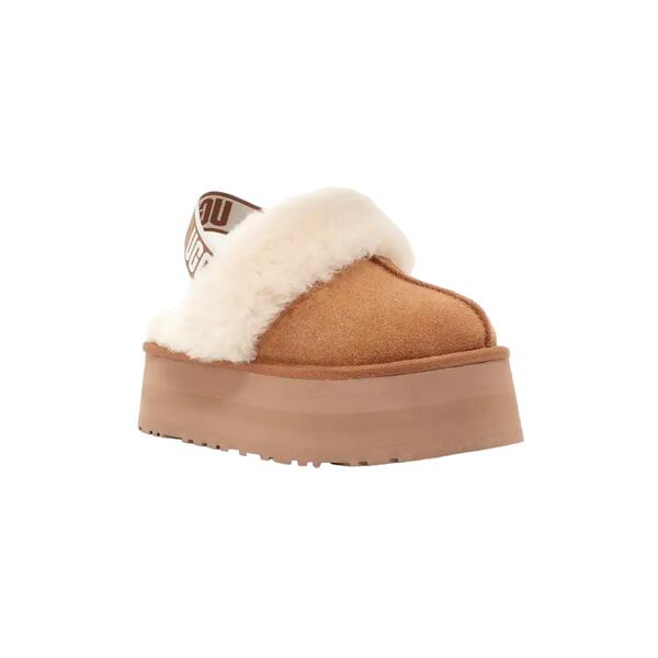 Γυναικείες Παντόφλες Ugg Funkette Chestnut 1113474-CHE
