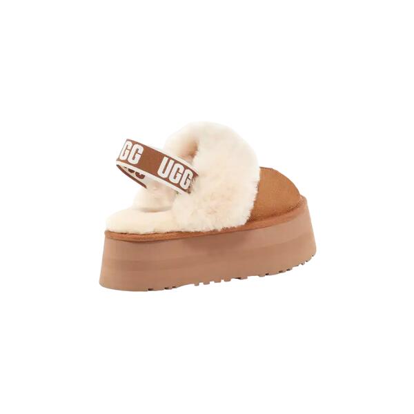Γυναικείες Παντόφλες Ugg Funkette Chestnut 1113474-CHE