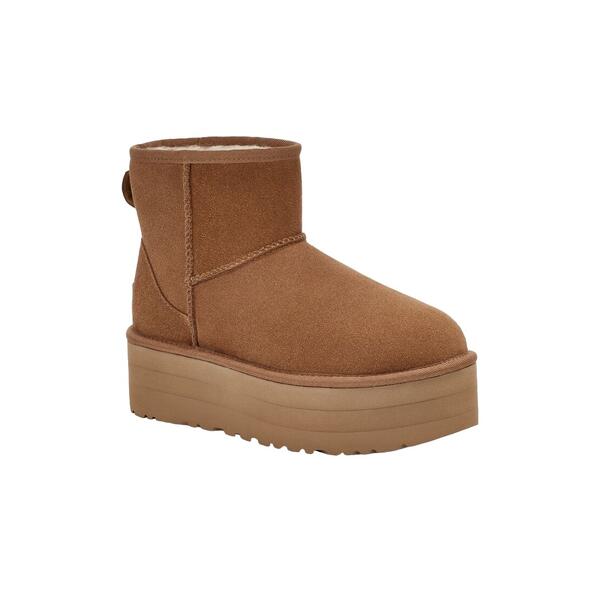 Γυναικεία Μποτάκια Ugg Classic Mini Platform Chestnut 1134991-CHE