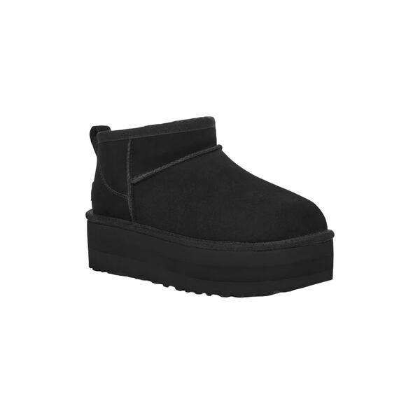 Γυναικεία Μποτάκια Ugg Classic Ultra Mini Platform Black 1135092-BLK