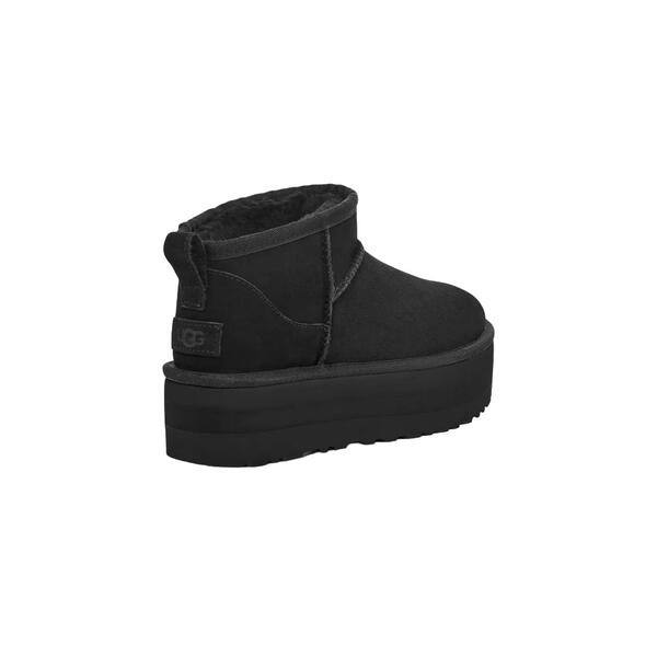 Γυναικεία Μποτάκια Ugg Classic Ultra Mini Platform Black 1135092-BLK