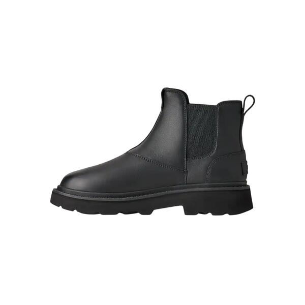 Ανδρικά Μποτάκια UGG Chelsea Lug Leather Black 1172990-BLK