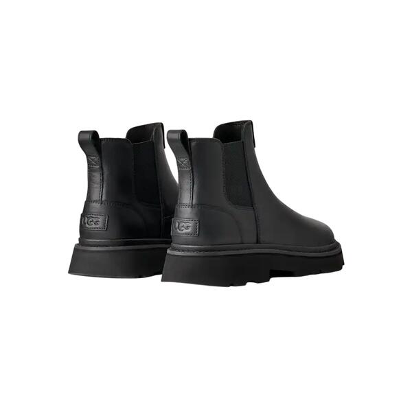 Ανδρικά Μποτάκια UGG Chelsea Lug Leather Black 1172990-BLK