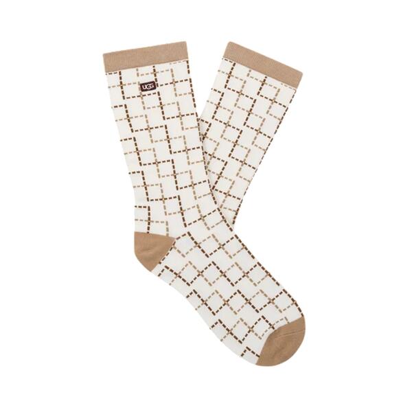 Γυναικείες Κάλτσες Ugg Classic Crew 3 Pack Classic Boot / Plaid / Sand 1181414-CCBT