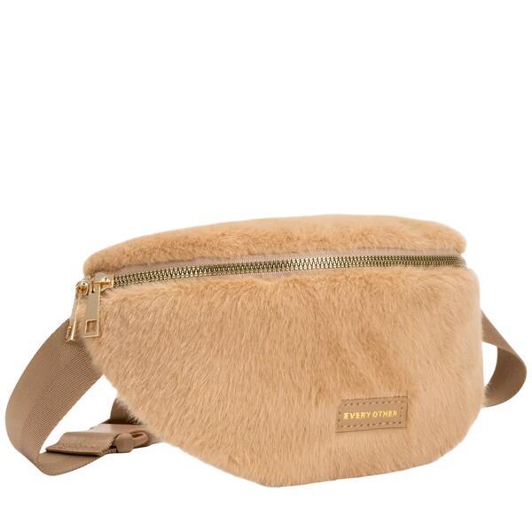 Γυναικεία Τσάντα EVERY OTHER Faux Fur Sling Bag Tan 12081-TAN