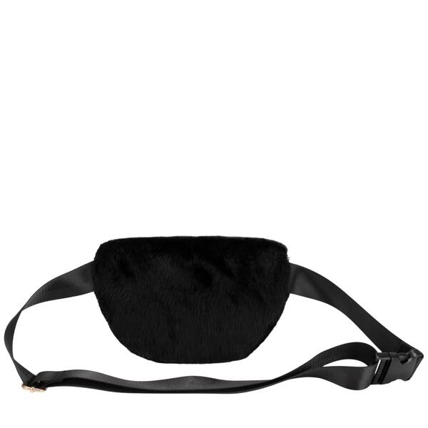 Γυναικεία Τσάντα EVERY OTHER Faux Fur Sling Bag Black 12081-BLACK