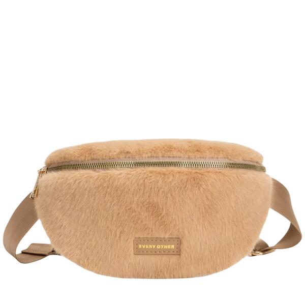 Γυναικεία Τσάντα EVERY OTHER Faux Fur Sling Bag Tan 12081-TAN