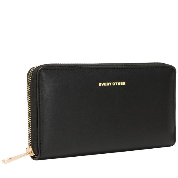 Γυναικεία Καρτοθήκη EVERY OTHER Zip Top Card Holder Black 12101-BLACK