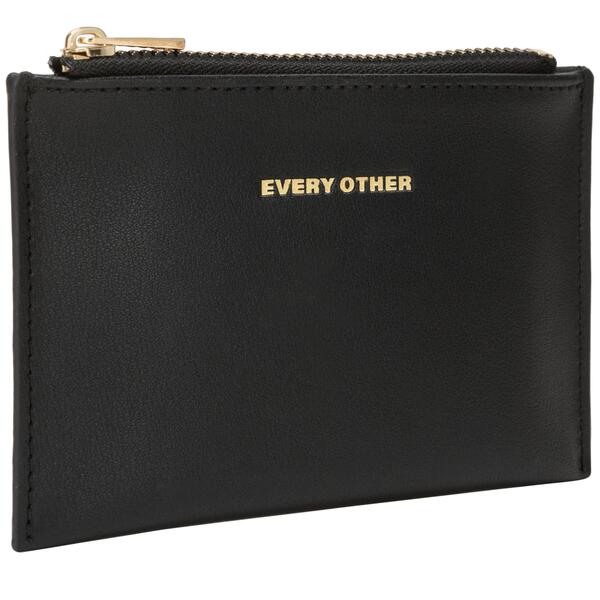 Γυναικεία Καρτοθήκη EVERY OTHER Zip Top Card Holder Black 12101-BLACK