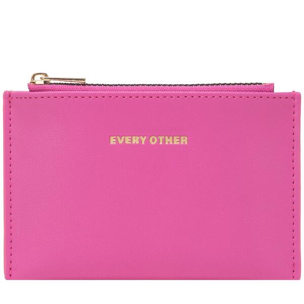 Γυναικεία Καρτοθήκη EVERY OTHER Zip Top Card Holder Pink 12101-PINK