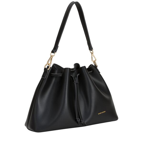Γυναικεία Τσάντα EVERY OTHER Drawstring Shoulde Crossbody Black 12102-BLACK