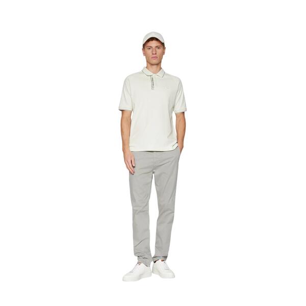 Ανδρικό Polo Calvin Klein Logo Tape Placket Raglan Icicle K10K112463-CGA