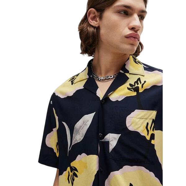 Ανδρικό Πουκάμισο Hugo Ellino 10257843 02 Blue 50515364-405