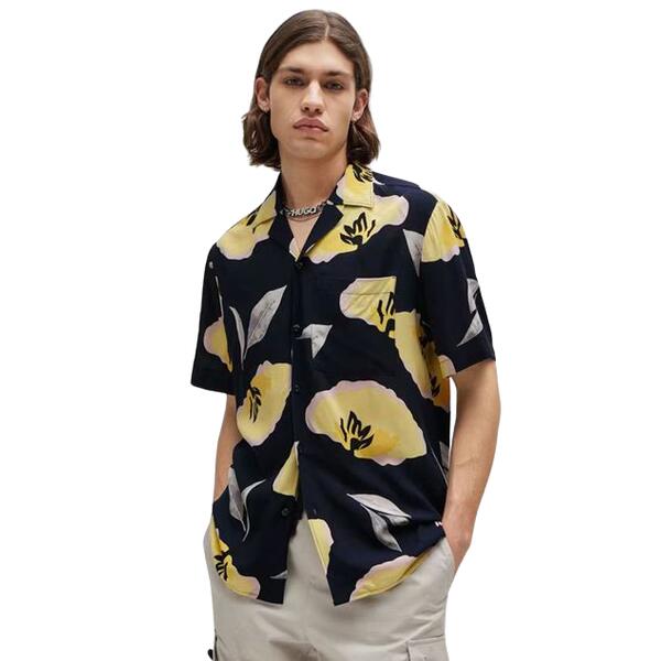 Ανδρικό Πουκάμισο Hugo Ellino 10257843 02 Blue 50515364-405