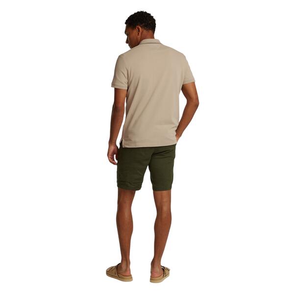 Aνδρικό Polo Tommy Hilfiger Mao Rwb Tipped Slim Sandalwood MW0MW38459-RBT