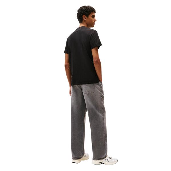 Ανδρικό T-Shirt Tommy Jeans Slim Pop Color Flag Tee Ext Black DM0DM21577-BDS