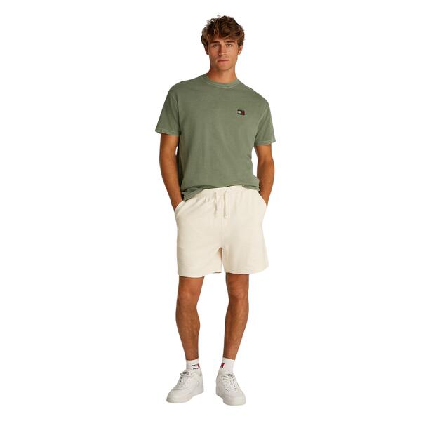 Ανδρικό T-shirt Tommy Jeans Rlx Label Aruba Green DM0DM20344-MR6