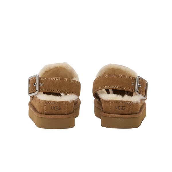 Γυναικεία Τσόκαρα Ugg Goldenstar Evelina Clog Chestnut 1180251-CHE